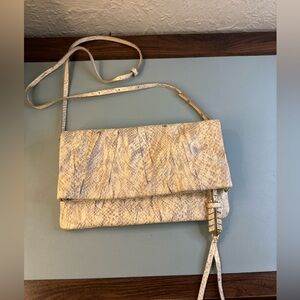 Covet by Stella and Dot snakeskin convertible purse